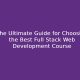 Best Full Stack Web Development Course