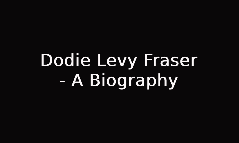 Dodie Levy Fraser